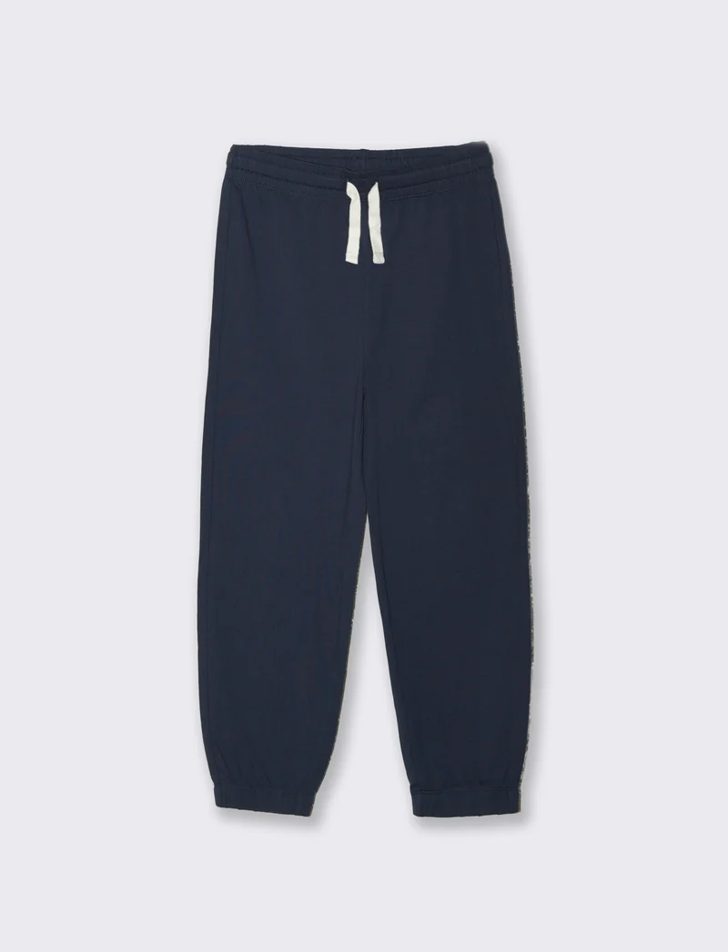 Jogger in jersey di cotone comodi - Blu