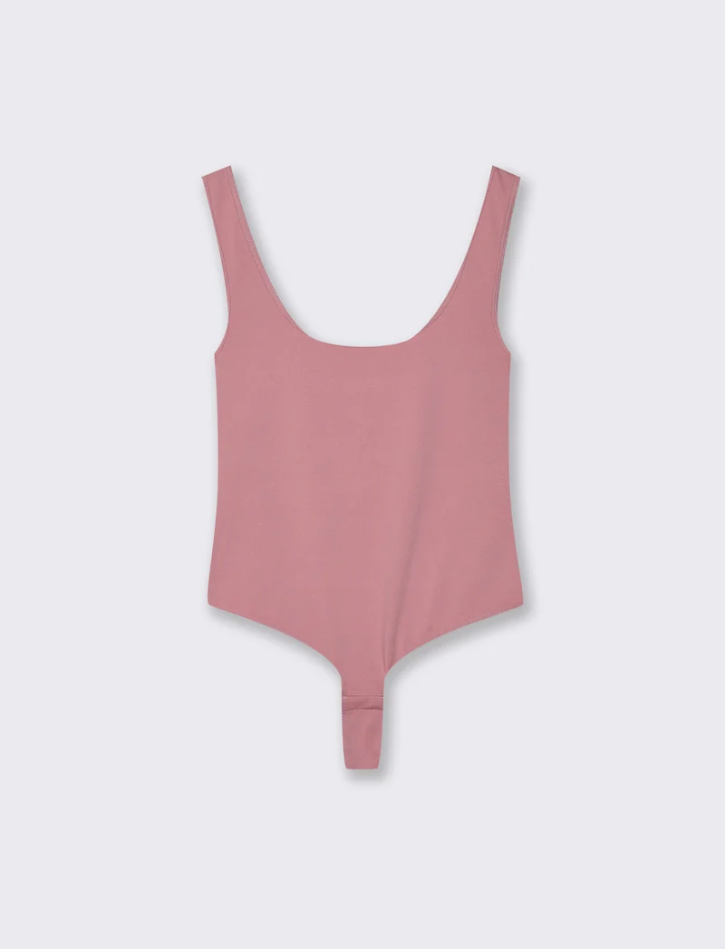 Body Giromanica e Body Basico - Rosa polvere