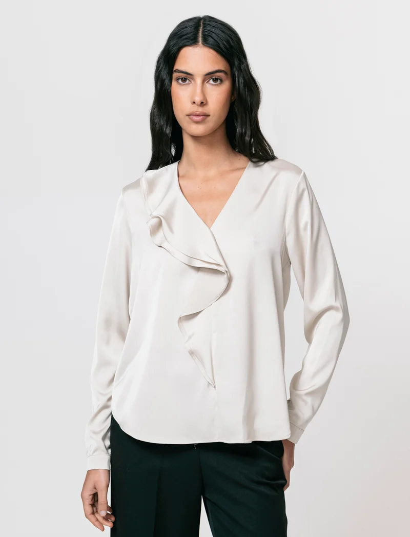 CASACCA CON ROUCHES - Avorio
