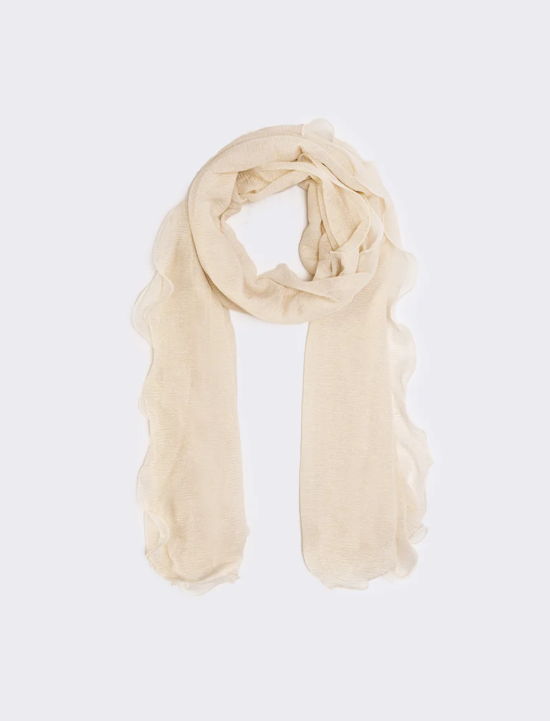 Foulard e stola in vari tessuti - Bianco