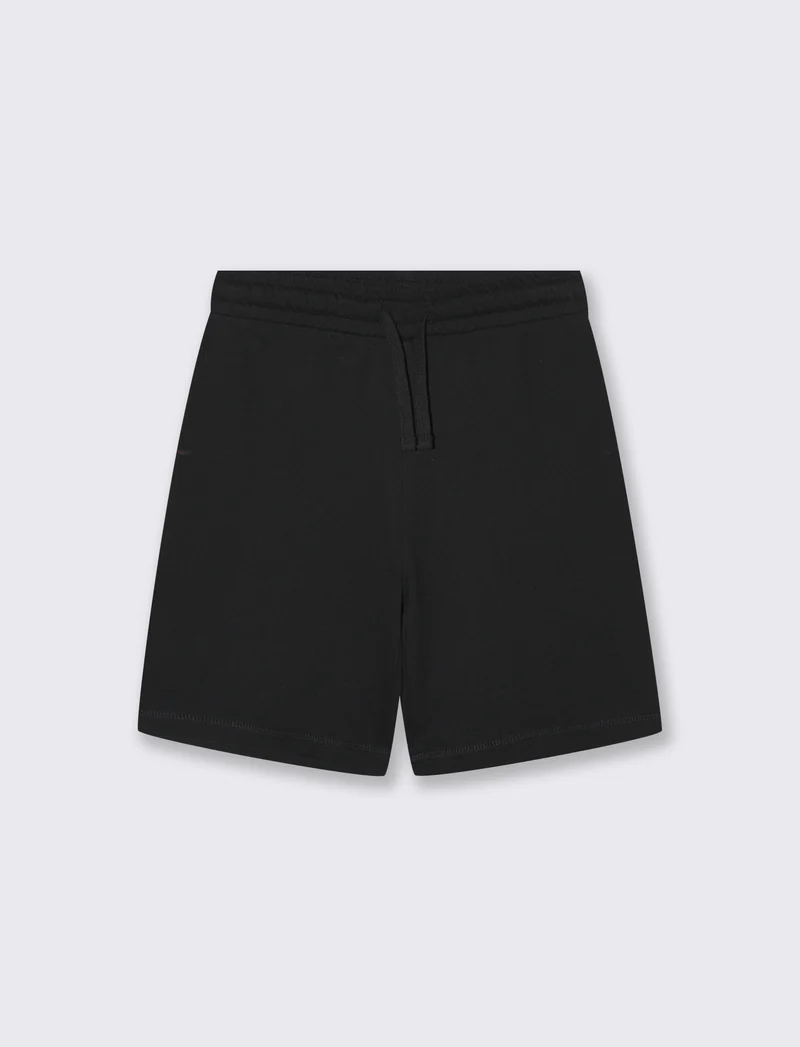 Bermuda in felpa leggeri e versatili - Nero