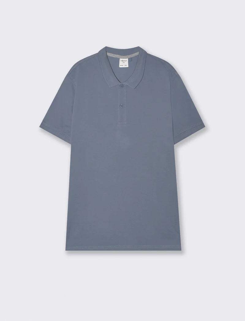 Polo Basica Regular Fit in Piquet - CARTA DA ZUCCHERO