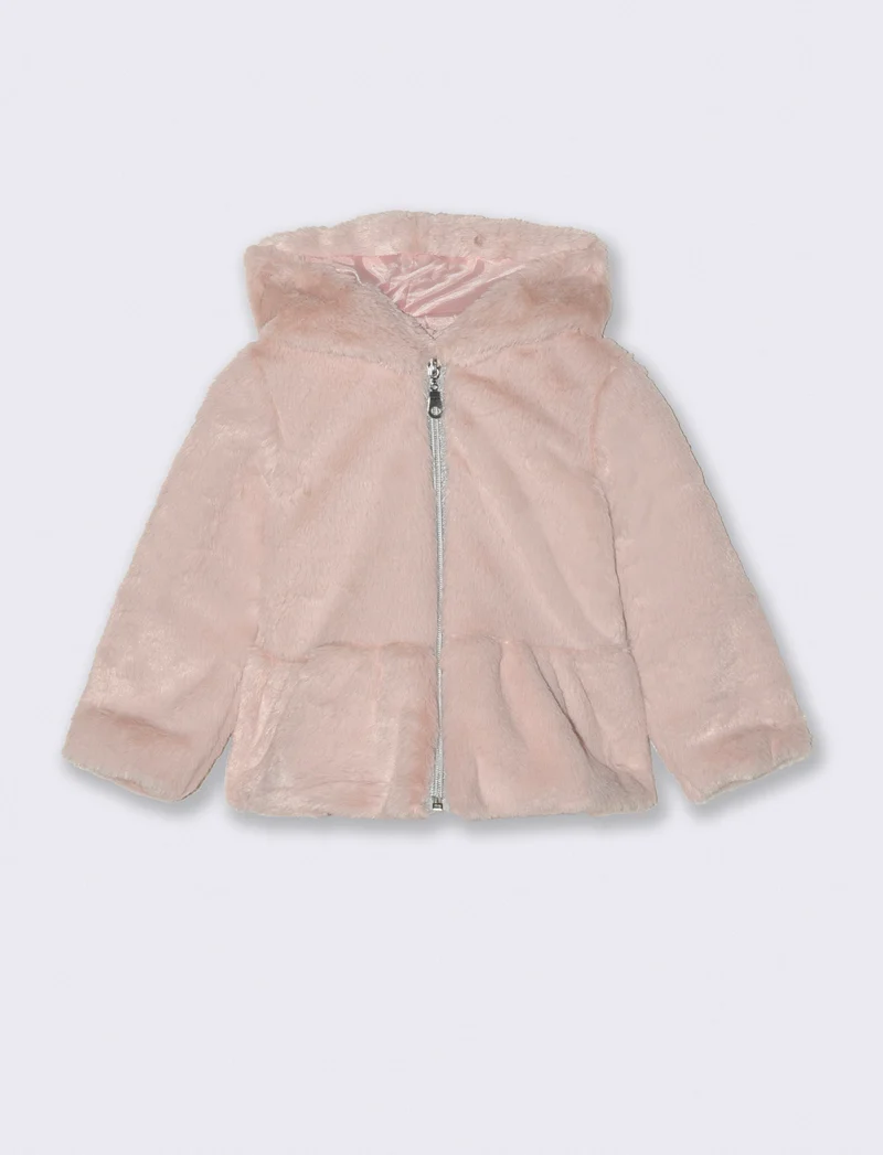 Soprabito da neonata - Rosa