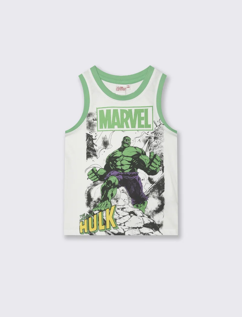Canotta Marvel per bambini versatile e divertente - Verde