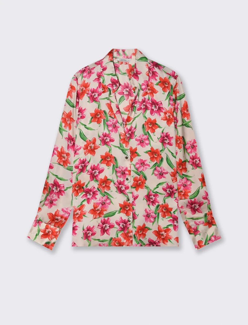 Camicia Manica Lunga con Nodo Frontale - var 1