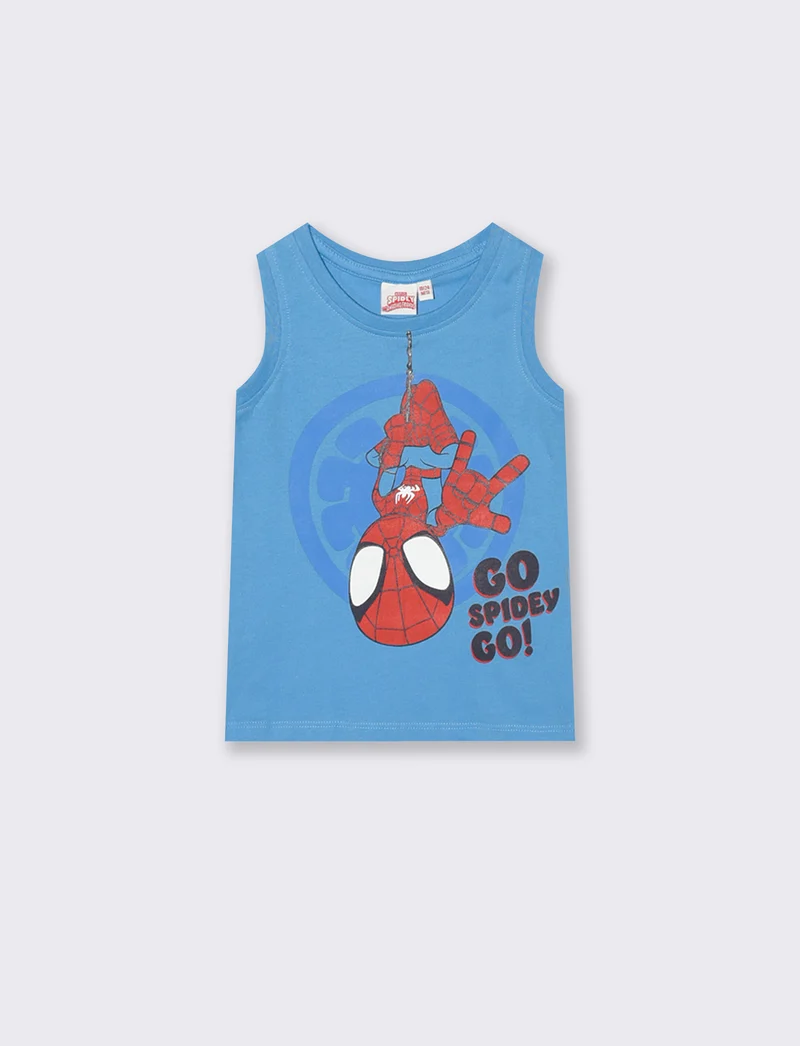 Completo giromanica Spidey due pezzi - Azzurro