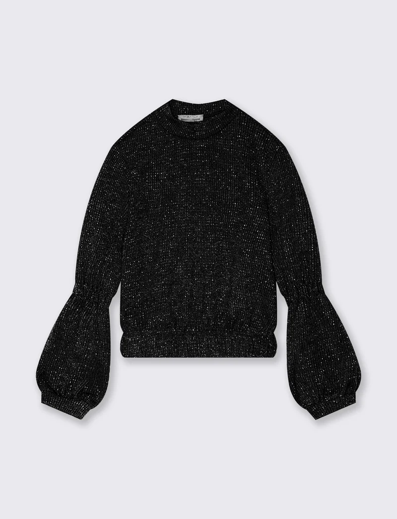 Maglia a maniche - Nero