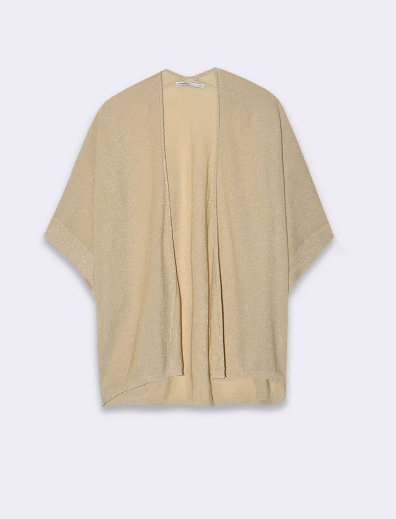 Maglia cardigan da donna - Beige