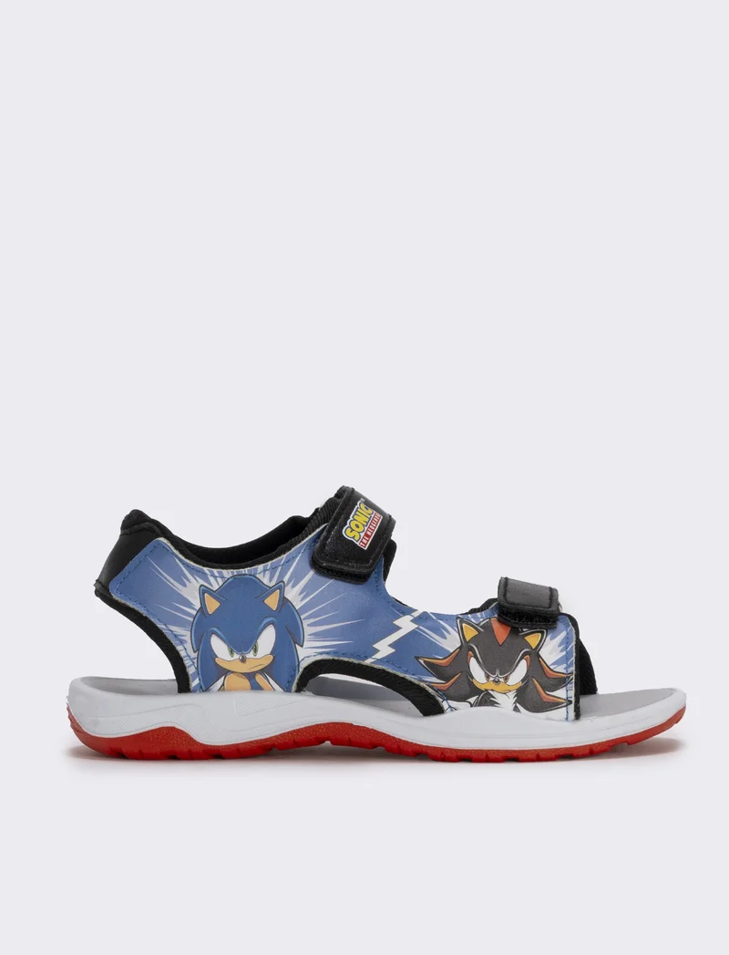 Sandalo Sonic© blu con doppio strappo - Blu