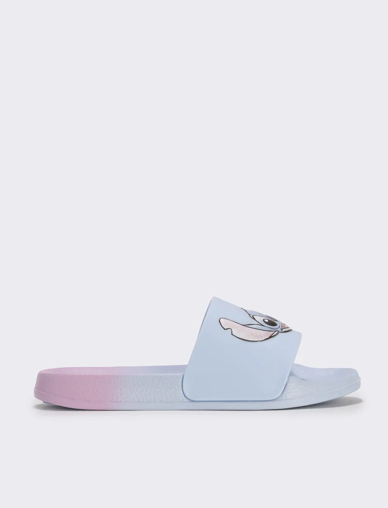 Ciabatta EVA Bicolor con Stitch© Bambina - Azzurro