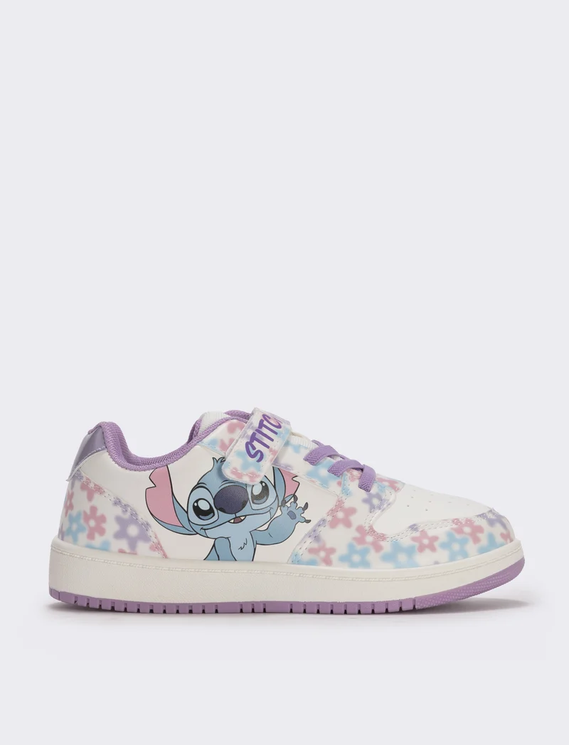 Sneakers bianche Stitch© per bambina - Bianco