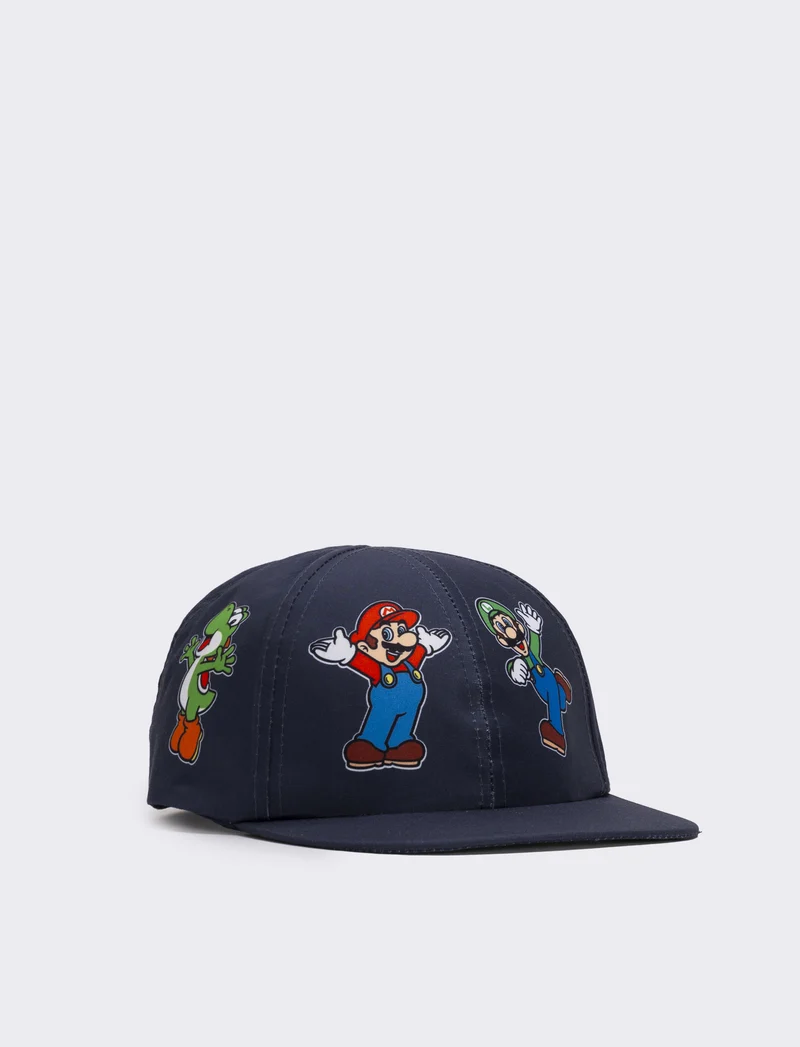 Cappello baseball Super Mario originale - Blu