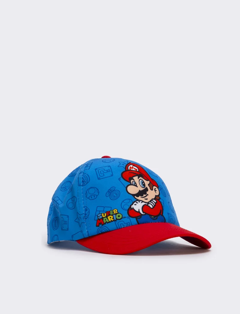 Cappello baseball Super Mario per bambini - Blu