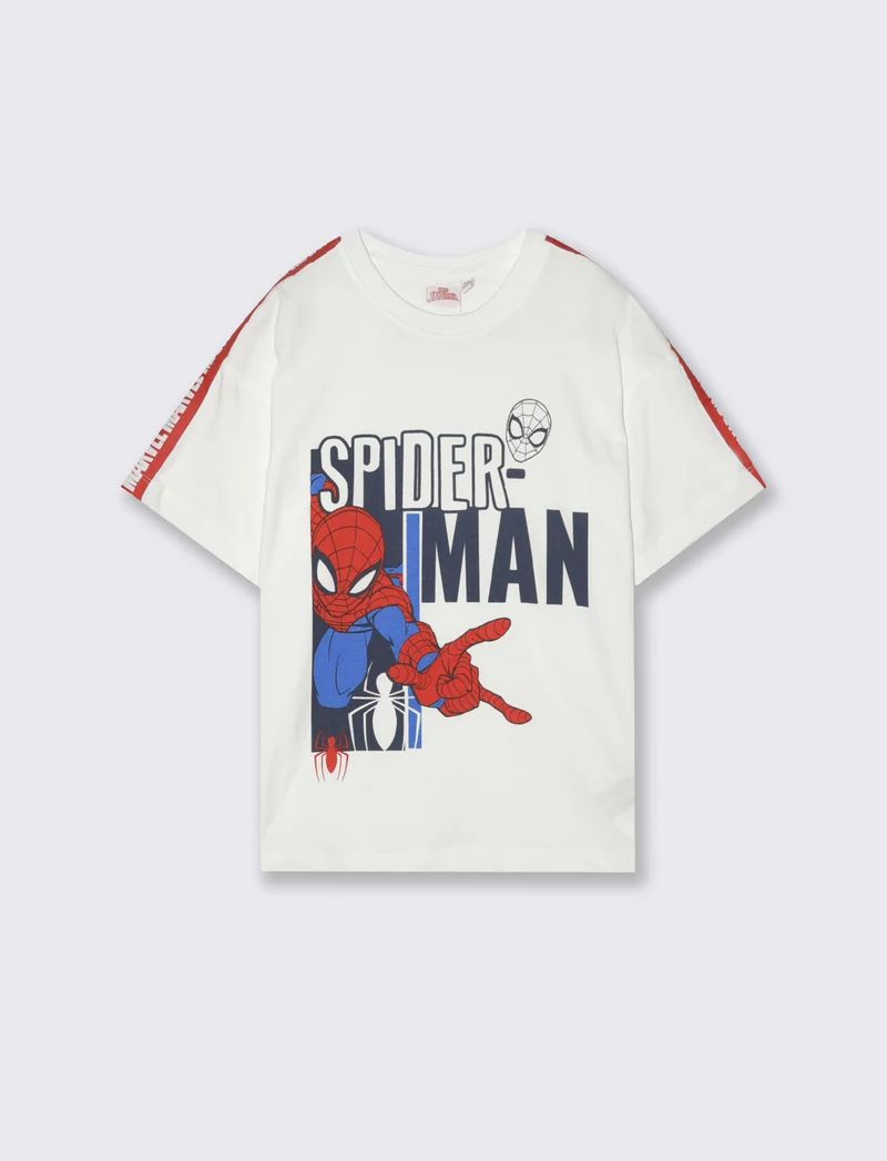 T-shirt Spider Man per giovani fan - Bianco