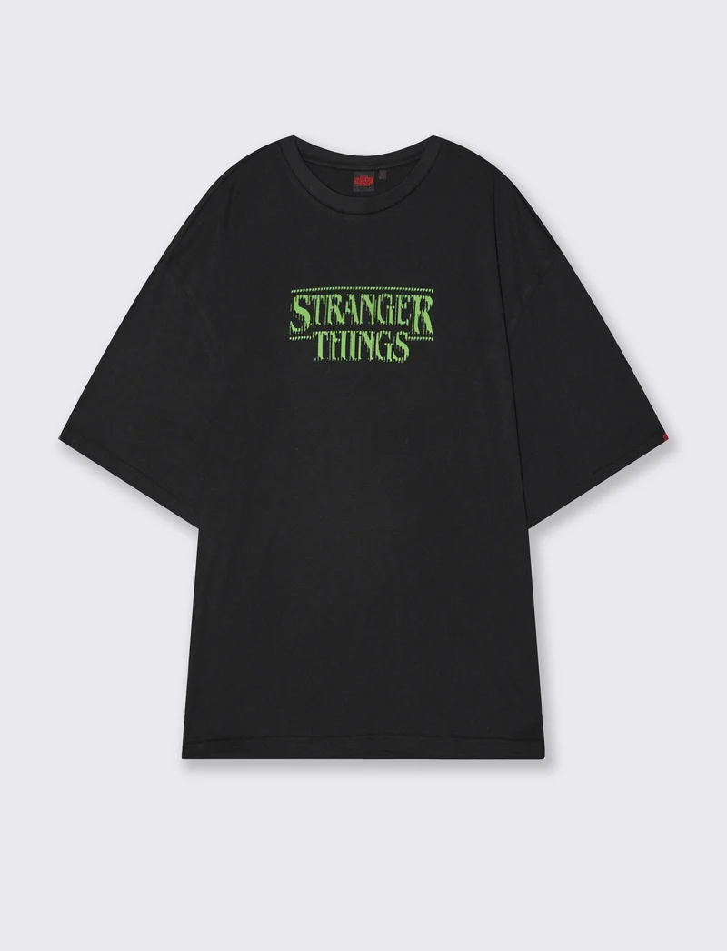 T-shirt Stranger Things con stampa esclusiva - var 2