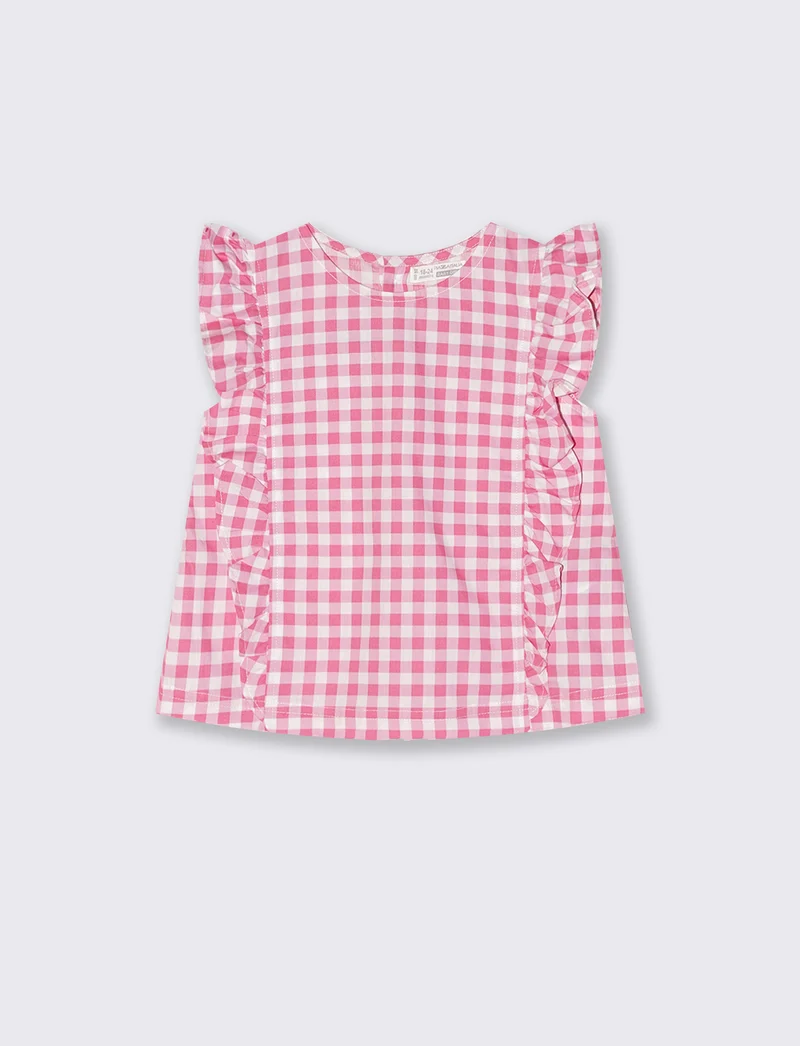 Camicia in popeline: casual e versatile - Rosa big bubble