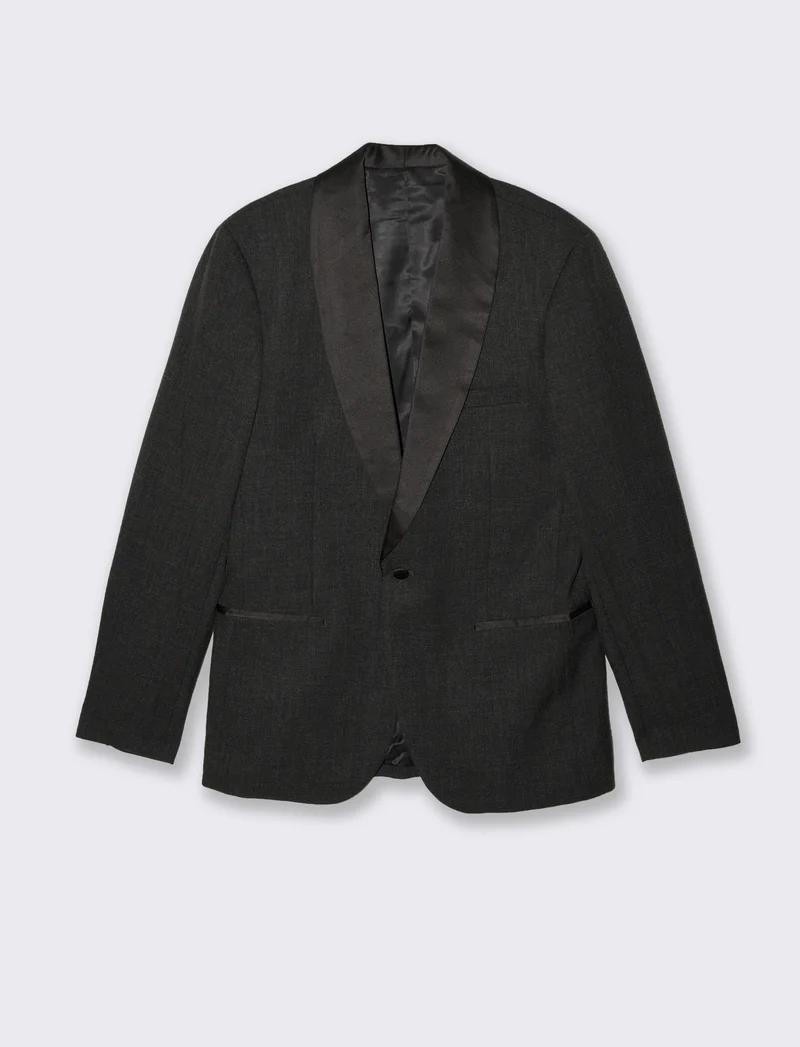 BLAZER DA COMPLETO SMOKING FORMAL FIT - Nero