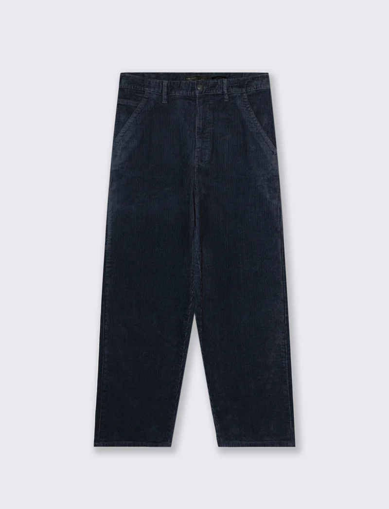 PANTALONI CARPENTER IN VELLUTO - Blu