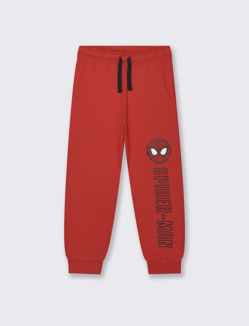 JOGGER IN FELPA MARVEL - Rosso
