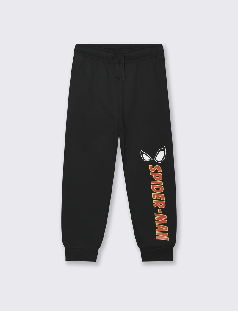 JOGGER IN FELPA MARVEL - Nero