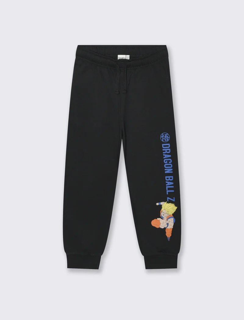 JOGGER IN FELPA DRAGON BALL - Nero