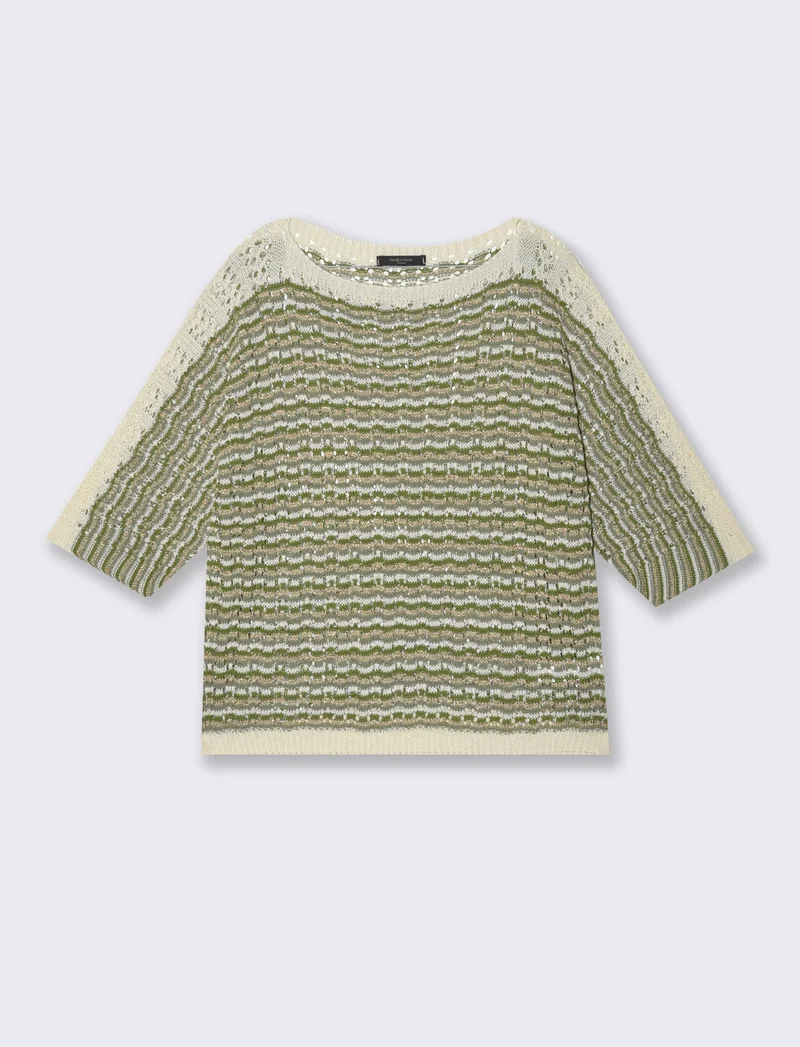 Pullover con maniche a tre quarti - var 1