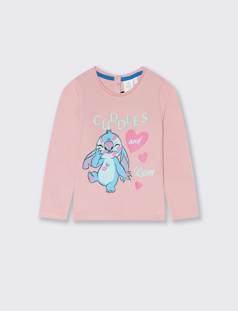 Maglietta Stitch - Rosa