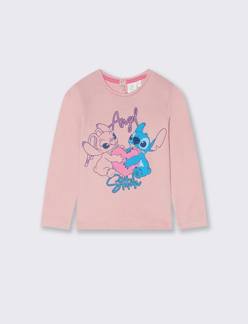 Maglietta Stitch - Rosa