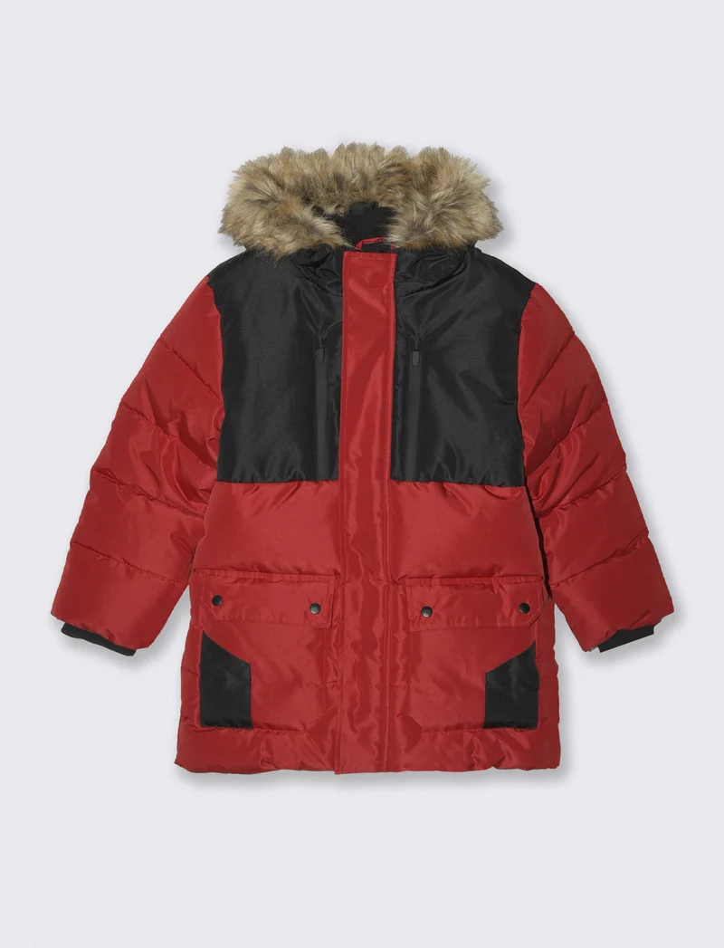 GIUBBINO BICOLOR - Rosso
