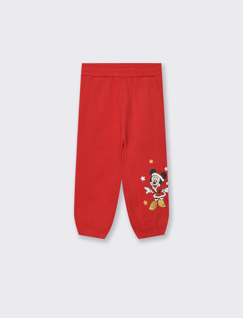 Pantafitness natalizio Minnie - Rosso