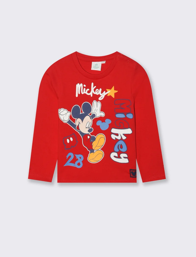 Maglietta Mickey Mouse - Rosso