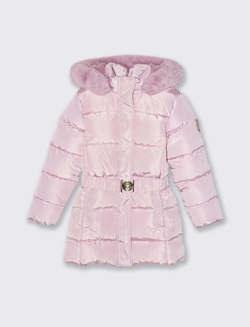 Giaccone imbottito bambina - Rosa