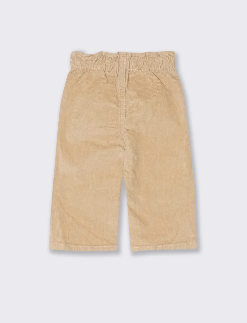 Pantaloni in velluto - Beige