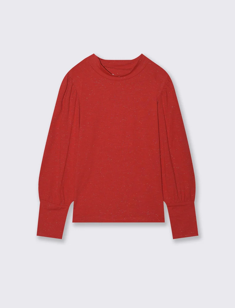 Maglietta manica lunga - Rosso