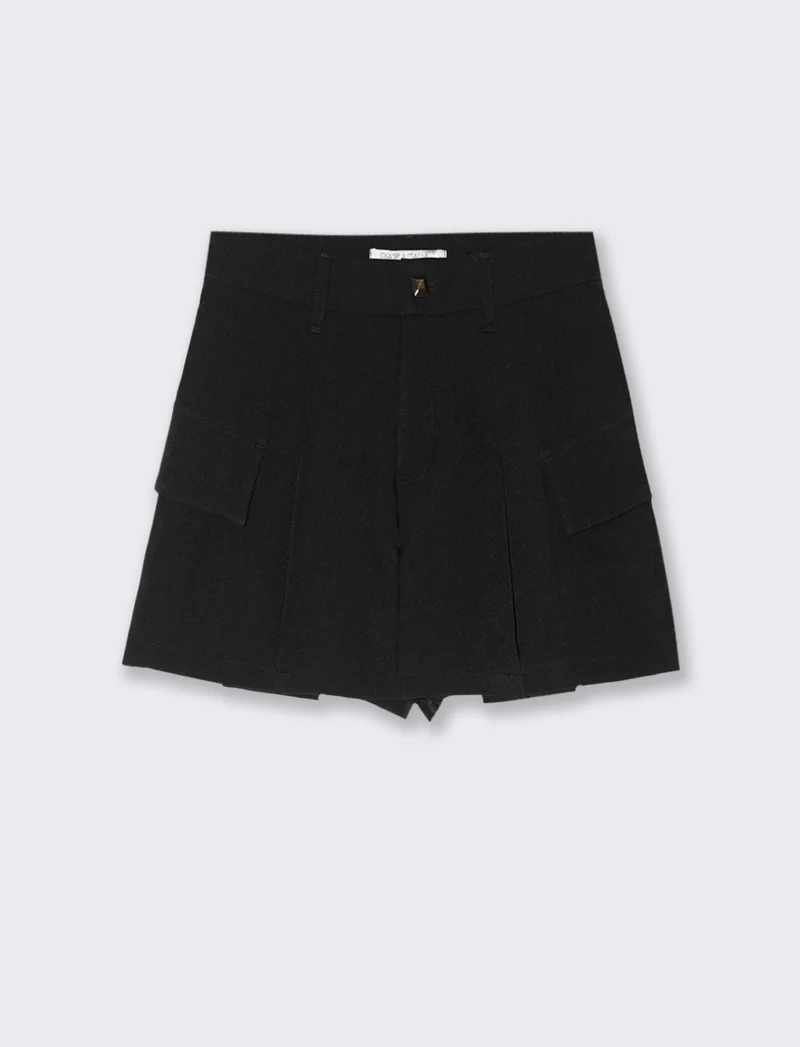 Short da bambina - Nero