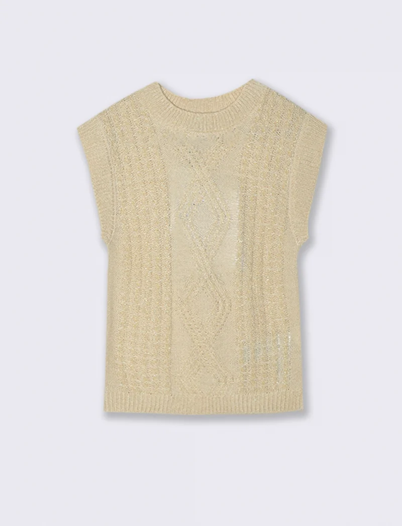 Abito in maglia - Beige