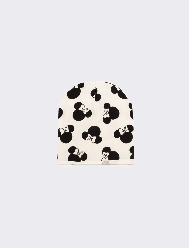 Cappello cuffia bambina varie licenze - Bianco