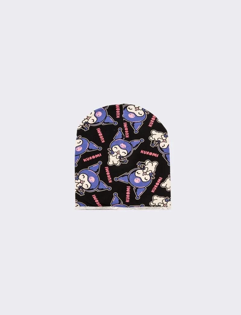 Cappello cuffia bambina varie licenze - Viola