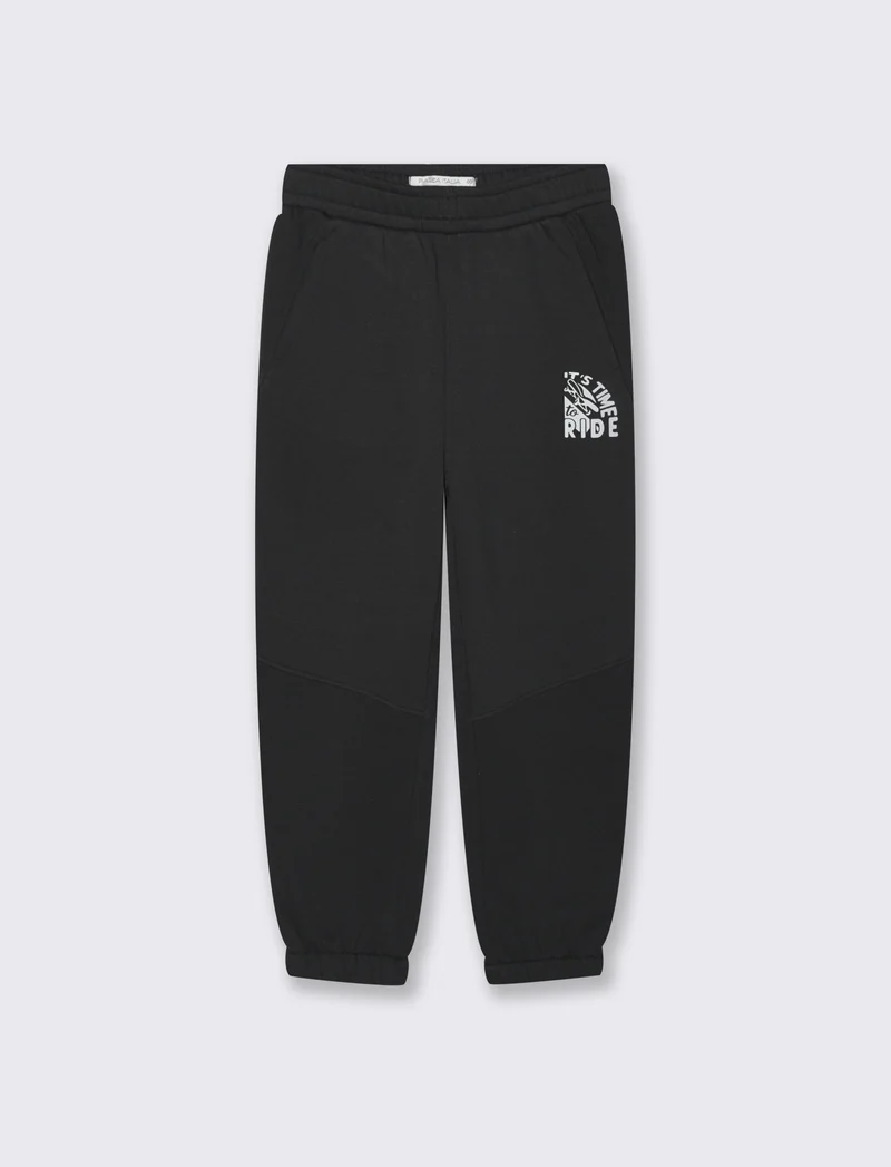 JOGGER GARZATO - Nero