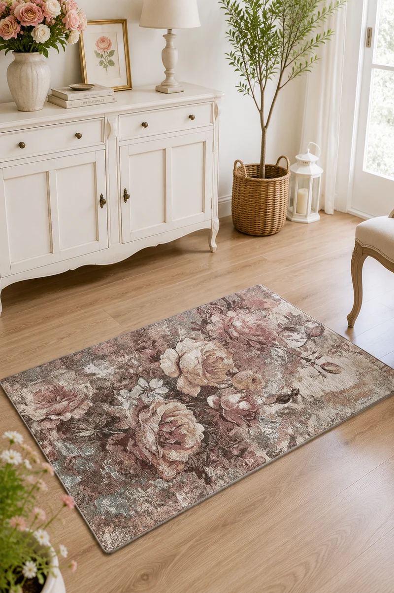 Tappeto Jacquard Suardi Rose 85x150 cm