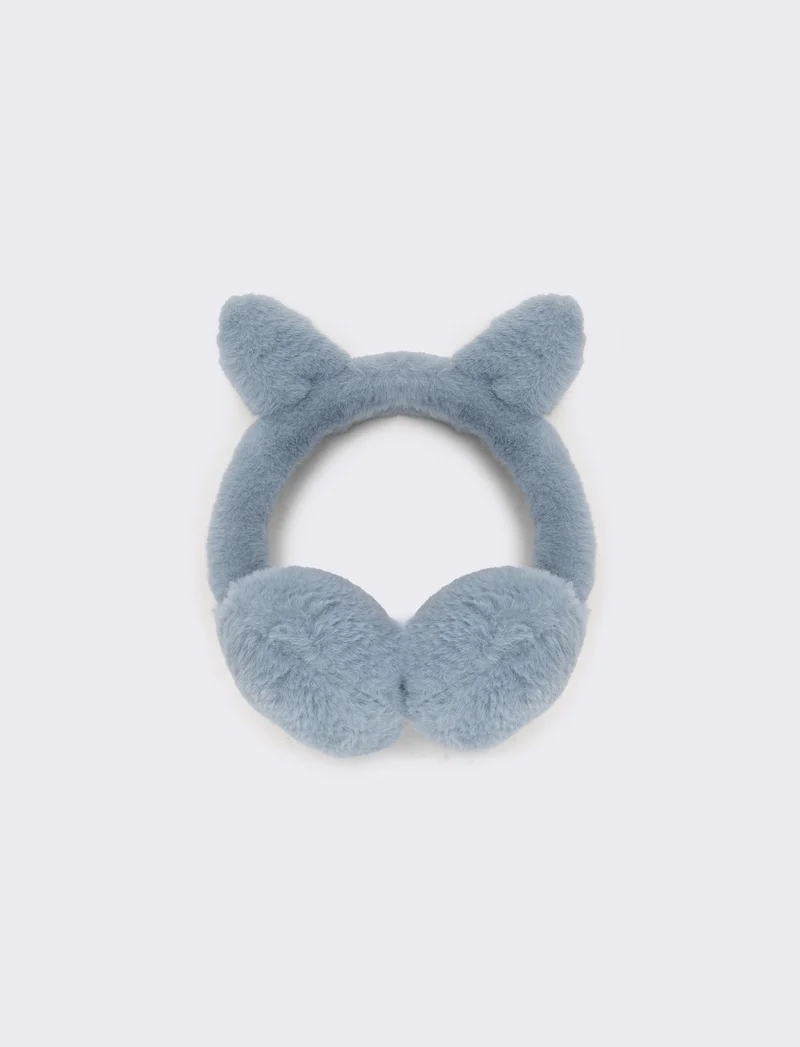 Paraorecchie coniglio bambina - Denim