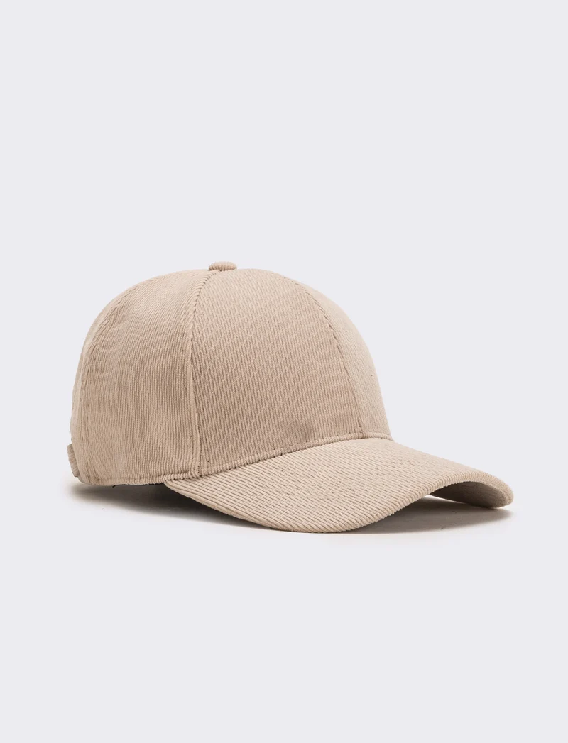 Baseball uomo in velluto a costine sottile - Beige
