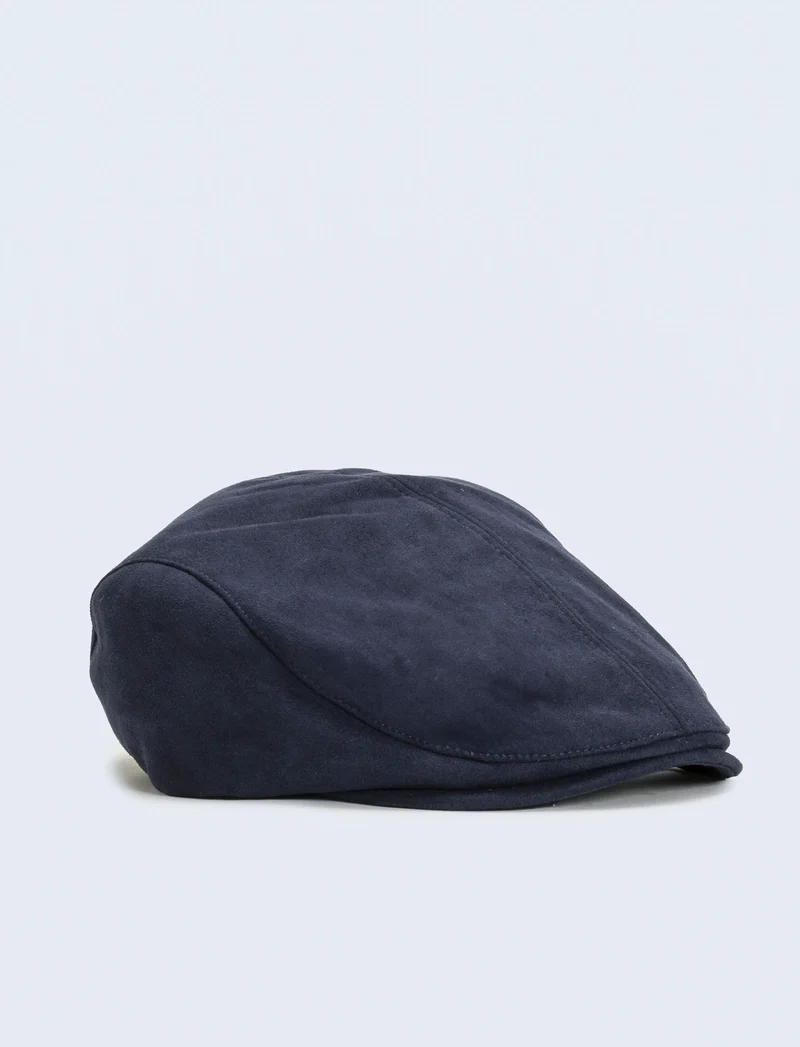 Coppola uomo in suede - Blu