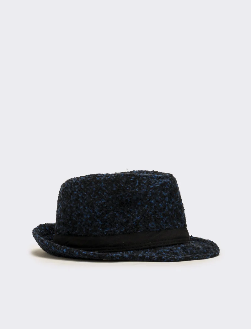 Cappello falda rigida sale e pepe uomo - Blu