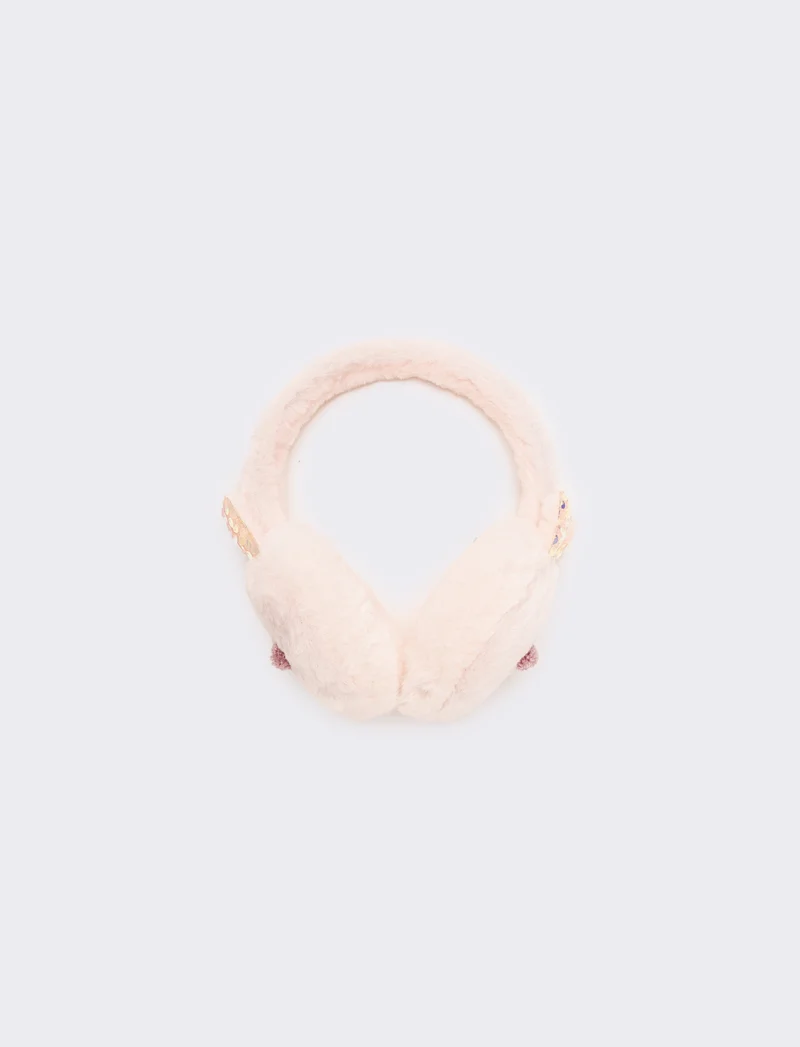 Copriorecchie coniglietta bambina - Rosa