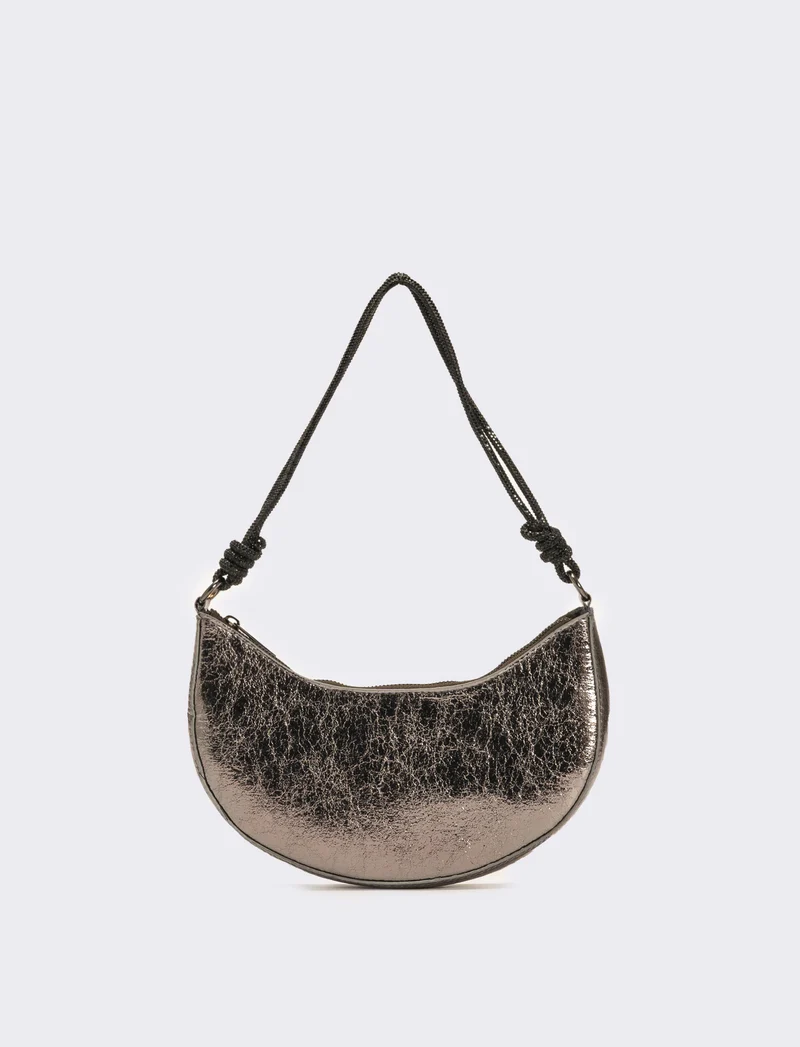 Borsa mezzaluna laminata rigida - canna di fucile
