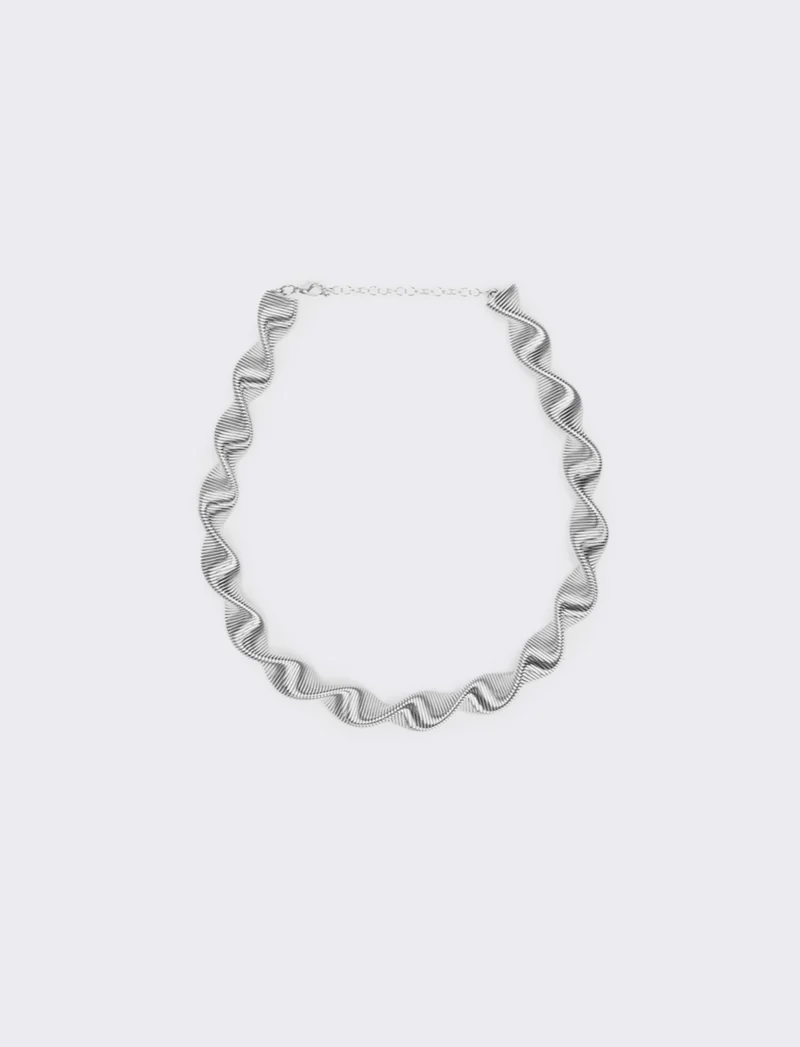 Collana torciglione snake - Argento