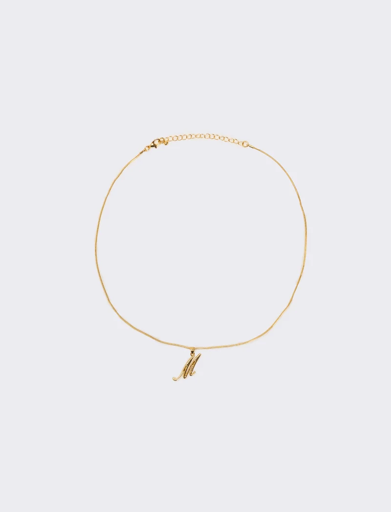 Collana letterina intercambiabile - Var 5