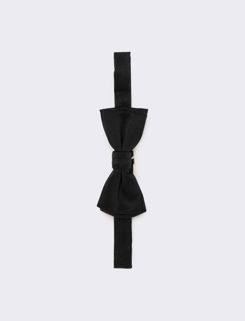 Cravatta papillon bambino natale - Nero