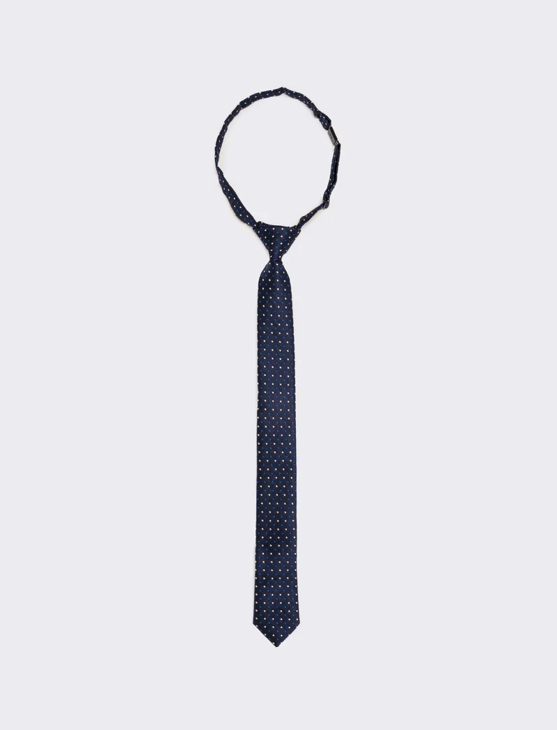 Cravatta bambino nodo - Blu